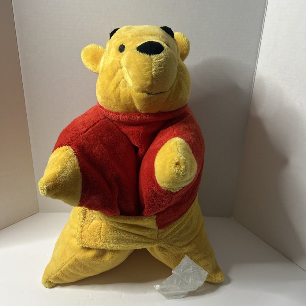 Disney WINNIE THE POOH Pillow Pet Large 20" * Plush Stuffed Animal * WASHED